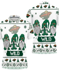 Christmas Gnomes Minnesota Wild Ugly Sweatshirt Christmas 3d Polo Shirt All Over Print Shirt 3d T-shirt