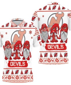 Christmas Gnomes New Jersey Devils Ugly Sweatshirt Christmas 3d Polo Shirt All Over Print Shirt 3d T-shirt