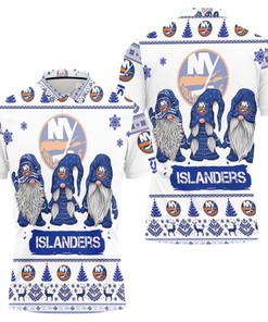 Christmas Gnomes New York Islanders Ugly Sweatshirt Christmas 3d Polo Shirt All Over Print Shirt 3d T-shirt
