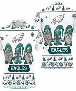 Christmas Gnomes Philadelphia Eagles Ugly Sweatshirt Christmas 3d 3D All Over Print Polo Shirt