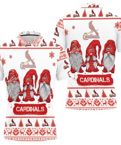 Christmas Gnomes St. Louis Cardinals Ugly Sweatshirt Christmas 3d Polo Shirt All Over Print Shirt 3d T-shirt
