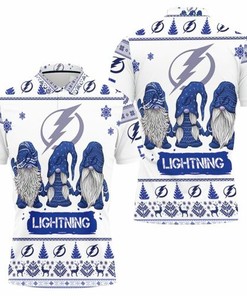 Christmas Gnomes Tampa Bay Lightning Ugly Sweatshirt Christmas 3d 3D All Over Print Polo Shirt