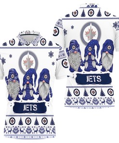Christmas Gnomes Winnipeg Jets Ugly Sweatshirt Christmas 3d Polo Shirt All Over Print Shirt 3d T-shirt