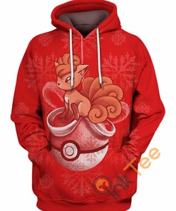 Christmas Vulpix Hoodie 3D
