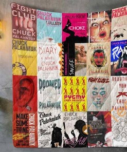 Chuck Palahniuk Quilt Blanket Bedding Set
