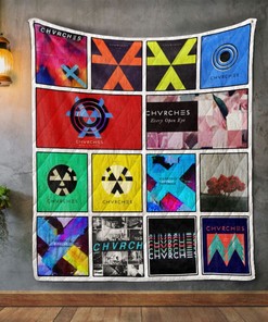 Chvrches Album Covers Quilt Blanket Bedding Set