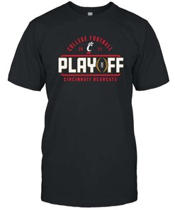 Cincinnati Bearcats 2021 College Football Playoff Bound Kickoff T-Shirt