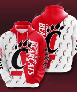 Cincinnati Bearcats Custom All Over Print Hoodie 3D