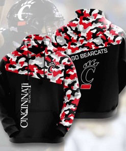 Cincinnati Bearcats Custom Sport All Over Print Hoodie 3D 3