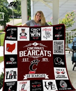 Cincinnati Bengals Collection Quilt Blanket Bedding Set