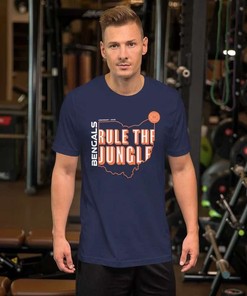 Cincinnati Bengals Football Team Rule The Jungle Unisex T-Shirt