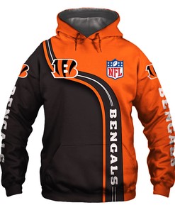 Cincinnati Bengals Hoodie 3D Cute Zip Hoodie Pullover Gift for Fans