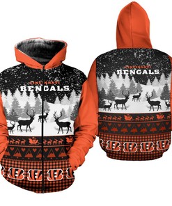 Cincinnati Bengals Hoodie 3D Gifts for Fans