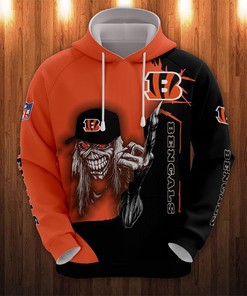 Cincinnati Bengals Hoodie Ultra Death Graphic Gift for Halloween