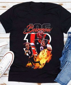 Cincinnati Bengals Joe Burrow Quarterback Cotton Gift 2021 T-Shirt