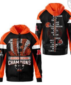 Cincinnati Bengals S3 Zip-up Hoodie, Sweatshirt, Hoodie, T-shirt 3D