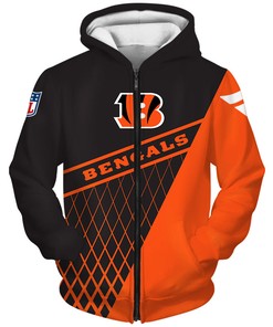 Cincinnati Bengals Zip Hoodie Zip Hoodie Gift for Fan