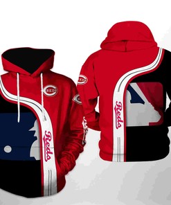 Cincinnati Reds MLB Team 3D Hoodie