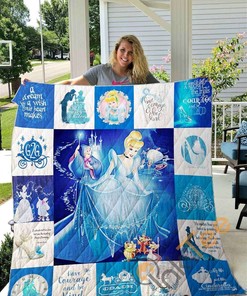 Cinderella 2015 Quilt Blanket Bedding Set