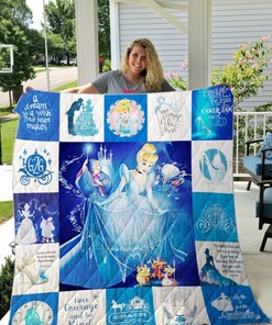 Cinderella (2015) Quilt Blanket Bedding Set for Home Décor