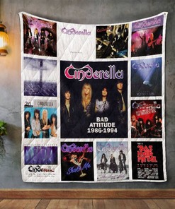 Cinderella Albums Bad Attitude 16 - 19 Quilt Blanket Bedding Set