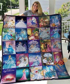 Cinderella Quilt Blanket Bedding Set