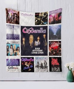 Cinderella Quilt Blanket Bedding Set for Home Décor