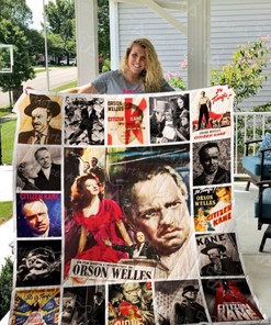 Citizen Kane Orson Welles Quilt Blanket