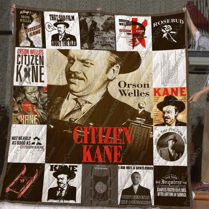 Citizen Kane Quilt Blanket Bedding Set for Home Décor