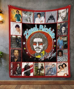 Classic Lionel Richie Style Collected Quilt Blanket Bedding Set