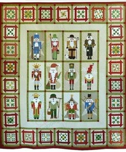 Classic Nutcrackers Doll Quilt Blanket Bedding Set