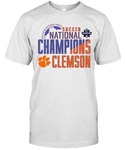 Clemson Tigers Champion 2021 Ncaa Men'S Soccer National Champions T-Shirt