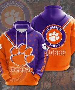 Clemson Tigers Custom Hoodie 3D