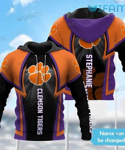 Clemson Tigers Hoodie 3D Custom Name Clemson Gift