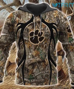 Clemson Tigers Hoodie 3D Dry Forest Clemson Gift