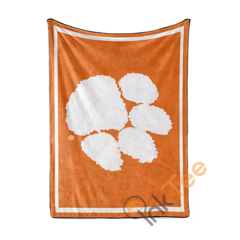 Clemson Tigers Sherpa Fleece Blanket Gifts for Fans