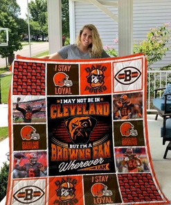 Cleveland Browns Collection Quilt Blanket Bedding Set