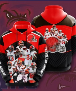 Cleveland Browns Custom Sport All Over Print Hoodie 3D