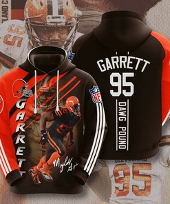 Cleveland Browns Custom Sport All Over Print Hoodie 3D 9