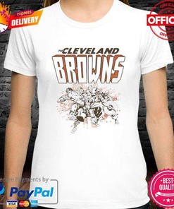 Cleveland Browns Junk Food Marvel T-Shirt
