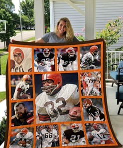 Cleveland Browns Legends Quilt Blanket Bedding Set