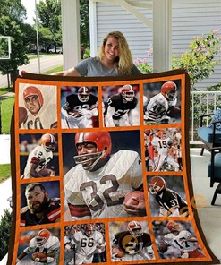 Cleveland Browns Legends Quilt Blanket Bedding Set