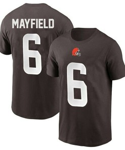 Cleveland Browns Myles Garrett - Baker Mayfield Name & Number T-Shirt