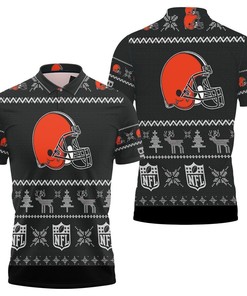 Cleveland Browns Nfl Ugly Sweatshirt Christmas 3d Polo Shirt All Over Print Shirt 3d T-shirt