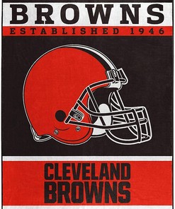 Cleveland Browns Sherpa Blanket Fleece Blanket Gifts for Nfl Fans