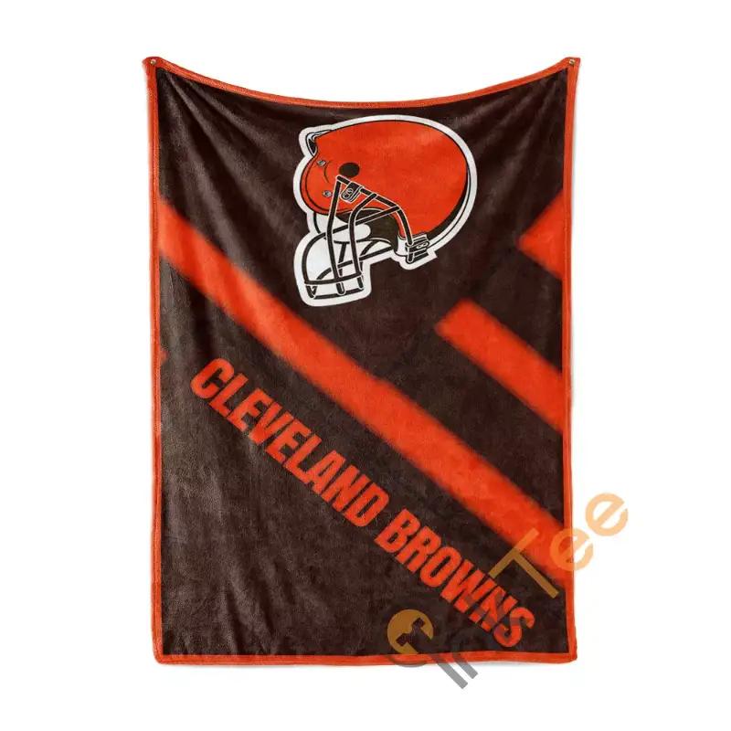Cleveland Browns Sherpa Fleece Blanket Gifts for Family, for Couple