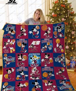 Cleveland Cavaliers All Together Quilt Blanket