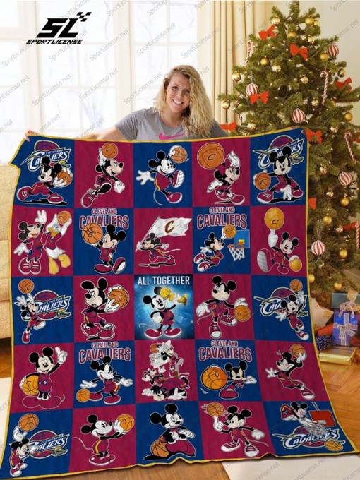 Cleveland Cavaliers All Together Quilt Blanket Bedding Set