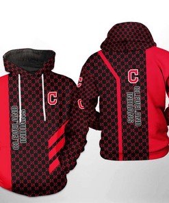 Cleveland Indians MLB 3D Hoodie