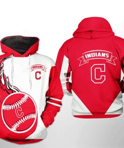 Cleveland Indians MLB Classic 3D Hoodie